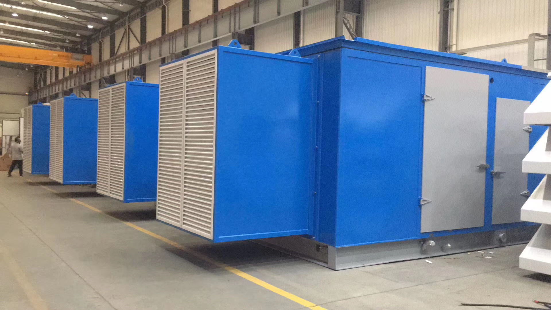 撬裝發(fā)電機(jī)機(jī)房