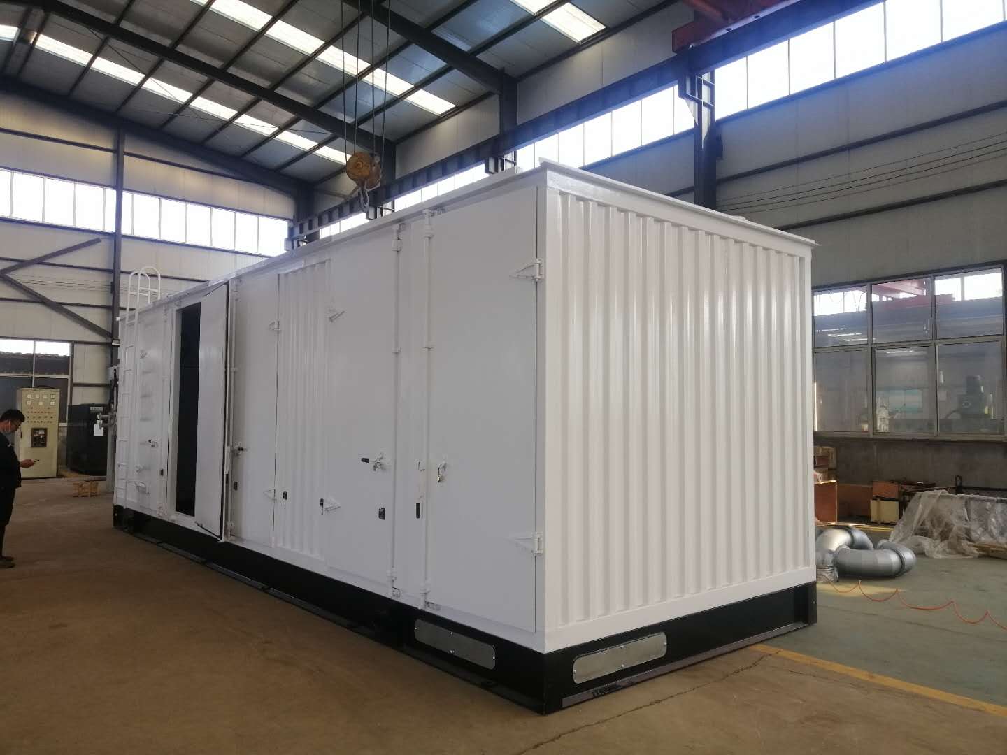 撬裝發(fā)電機(jī)機(jī)房